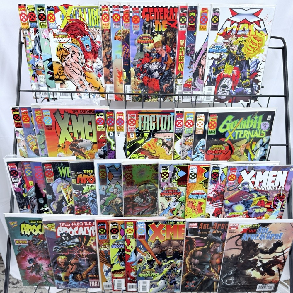 Age Of Apocalypse X-Men Crossover Lot Alpha Omega Weapon X Factor X-Man 1-4